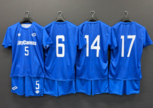 全309デザイン掲載簡単注文でサッカー＆フットサルオリジナルユニフォームを作ろう