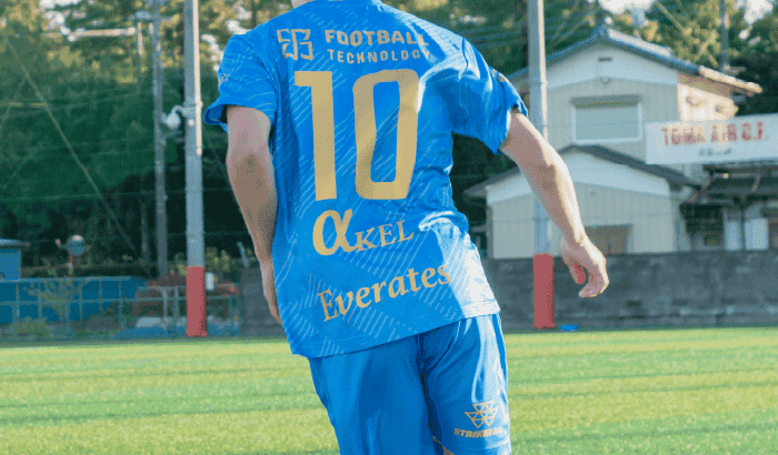 JFAユニフォーム規定に沿った規格イメージ画像